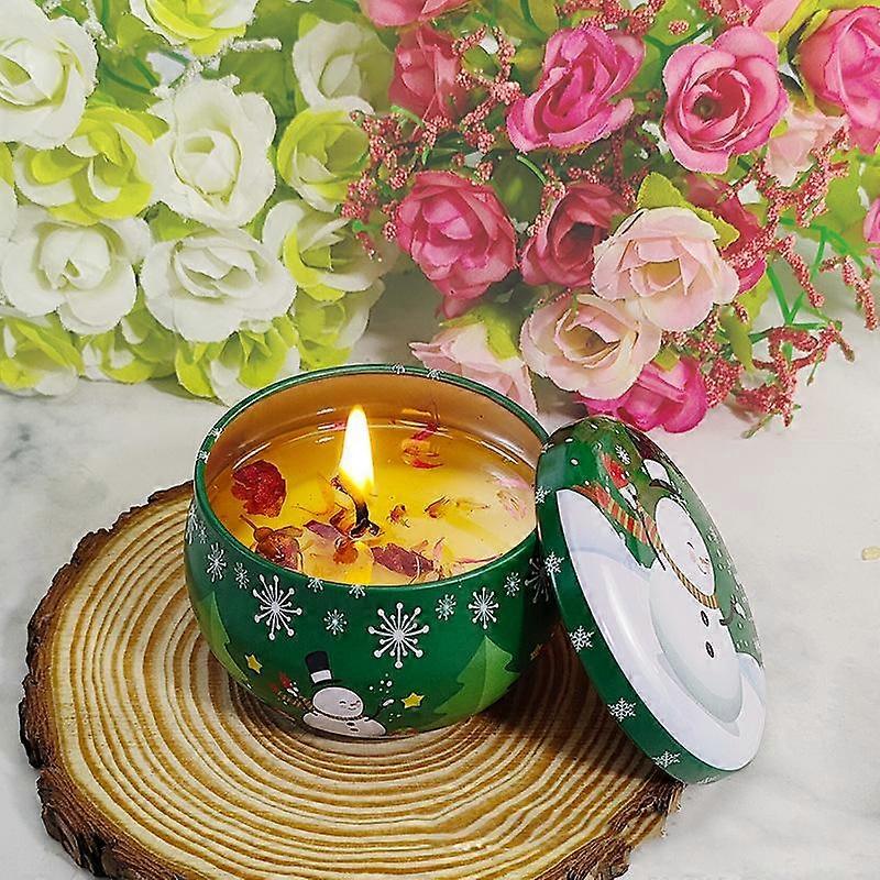 Smokeless Scented Candle Christmas Aromatherapy Candle Random PatternLavender
