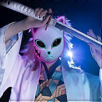 Máscara De Cazador De Demonios Máscara De Anime, Máscara LED Máscara De Zorro Demonio Para Cazador D Yongsheng 1327533583879 Máscara De Cazador De Demonios Máscara De Anime, Máscara LED Máscara De Zorro Demonio Para Cazador D Yongsheng 1327533583879