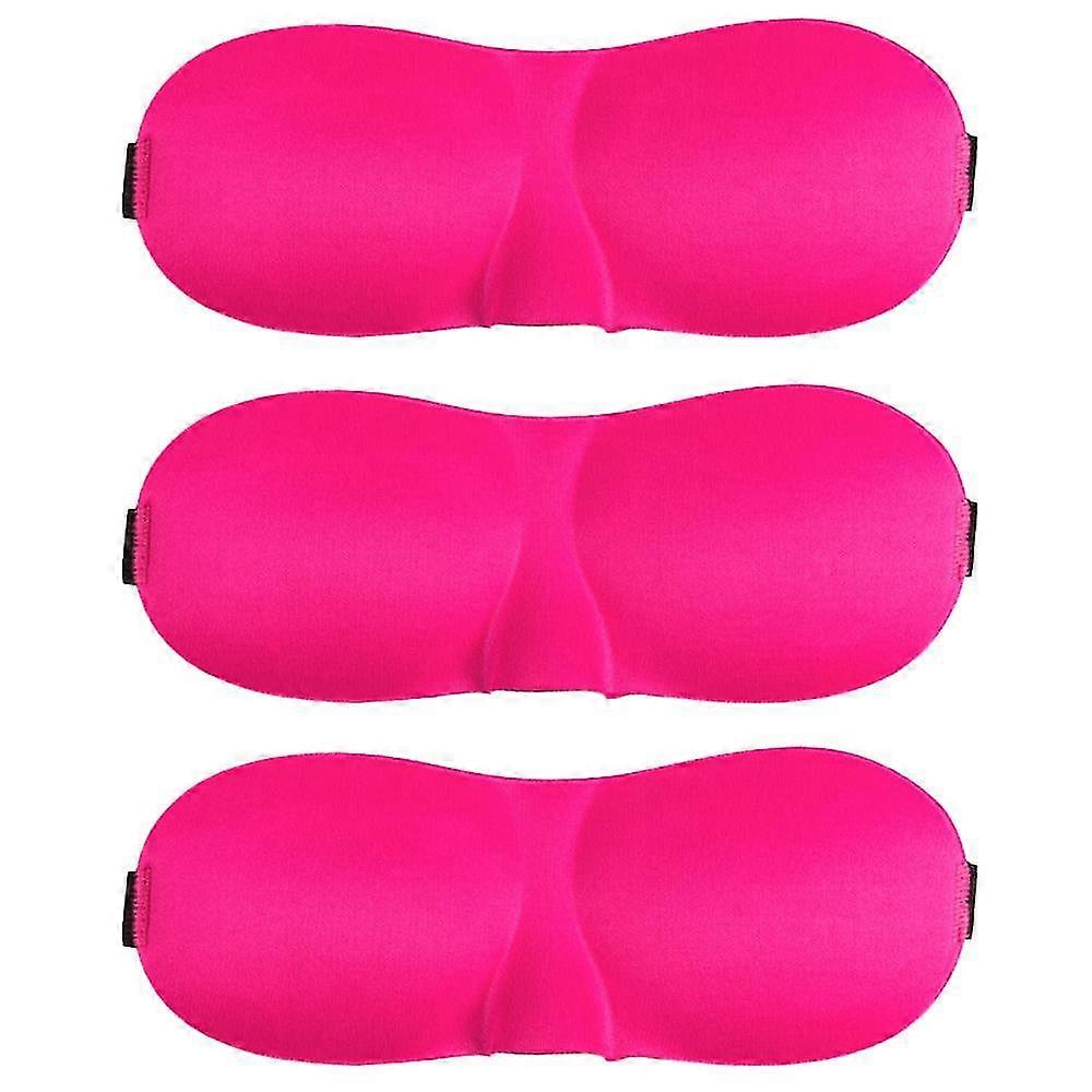 Sleep Mask Pack Of 3, Light Blocking 3d S For Sleeping, Blindfold For Side Sleeper