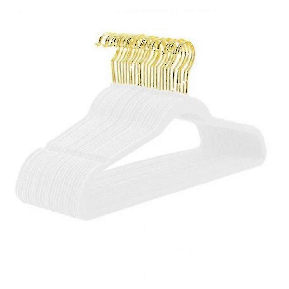 Terciopelo antideslizante Traje Perchas 20 Pack