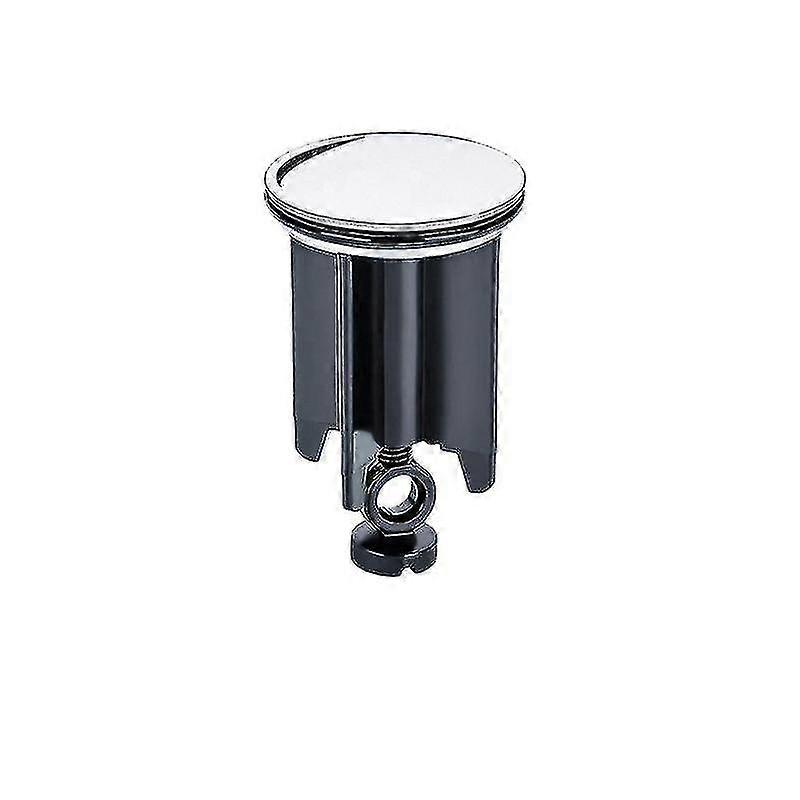 Universal Bathroom Sink Plug  40 Mm, Chrome Drain Plug, Made Of Brass, With Rubber Gasket, Height Ad