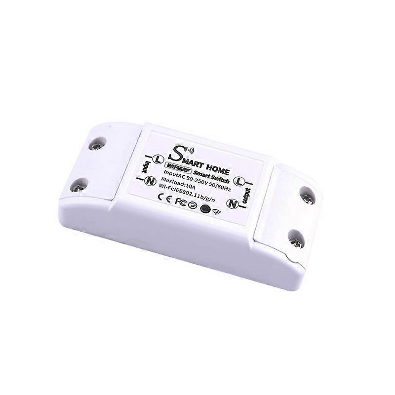 WiFi+RF 433 Remote Control Tuya WIFI Smart Switch Module Four Control Methods Support Google Home Amazon Alexa