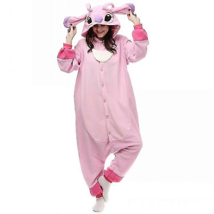 Stitch Pajama Anime Cartoon Sleepwear Outfit Jumpsuit Home Clothes
