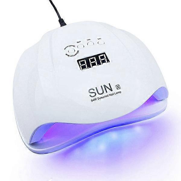 Sun X 54 W Nail Gel Dryer Machine Uv Led Lamp For Nail Dryer Professional White Light Polish Machin