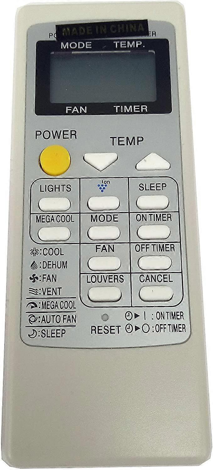 CRMC-A805JBEZ Air Conditioner Remote Control For SHARP Portable Air Conditioner