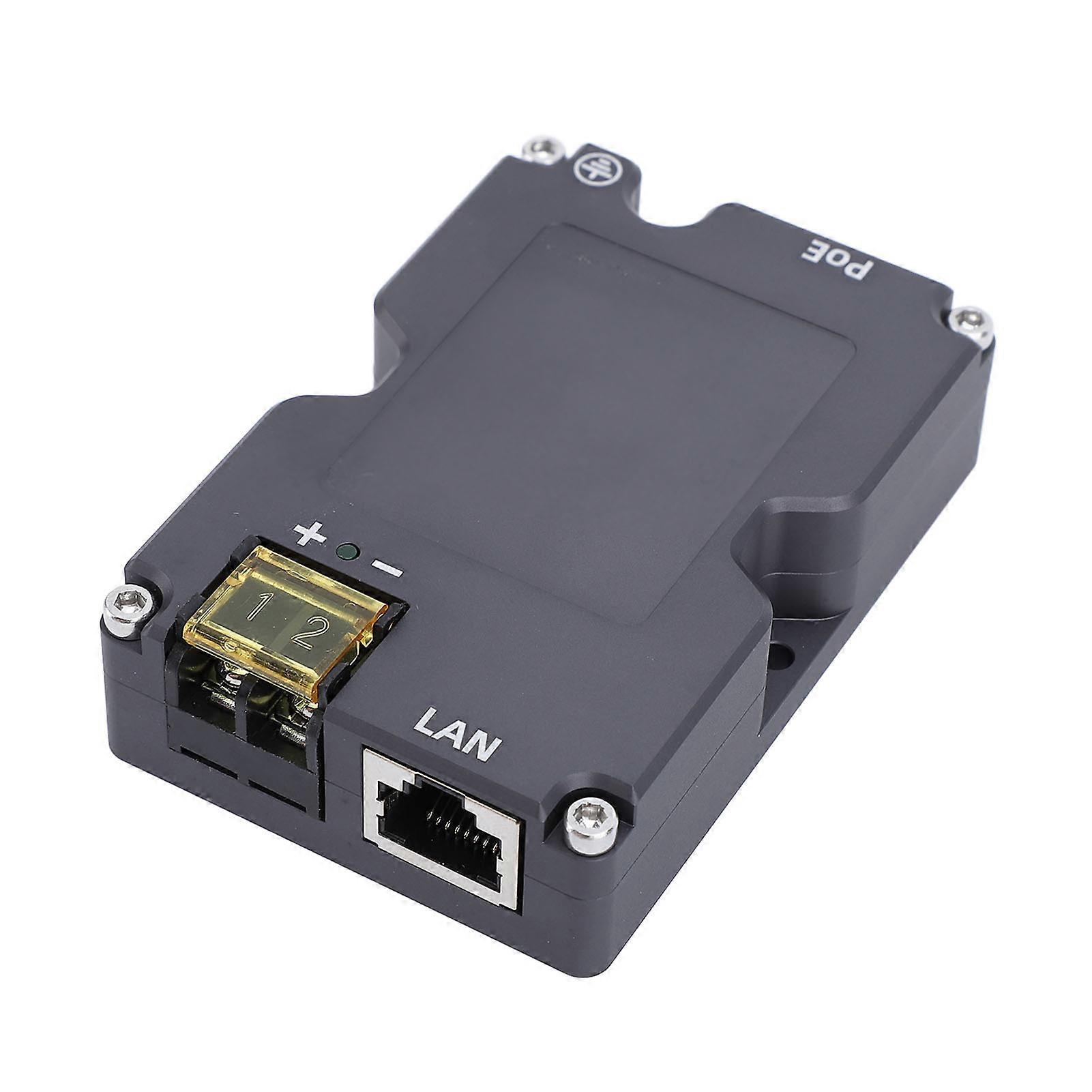 PoE Injector Efficient Power Supply Safe Replacement GigE Passive PoE Injector for Starlink Accessories