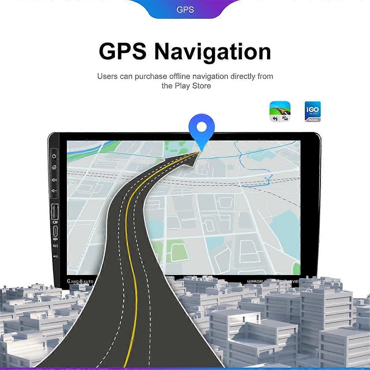 4G+64G CarPlay Android 13 Car Radio 9 Inch Universal 2 Din Car Multimedia Player Stereo GPS Wifi FM Bluetooth