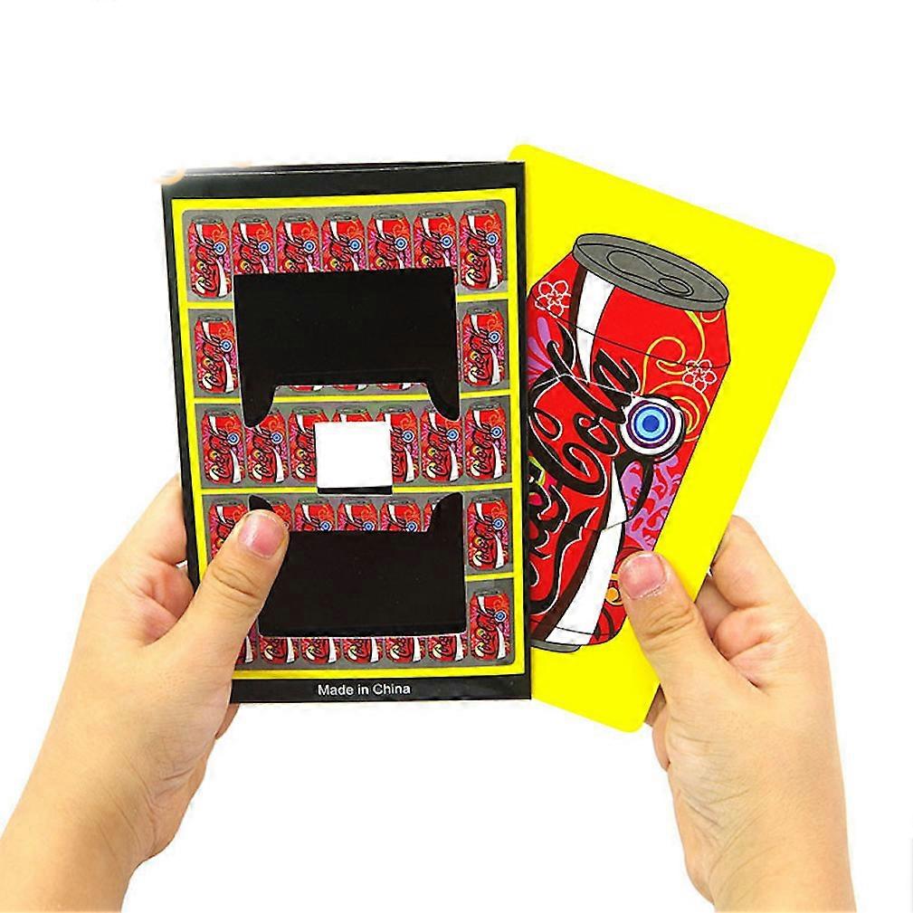 Funny Cola Change Juice Magic Tricks Close Up Magic Props Cards Magic Mentalism illusion Children Toys Easy to do