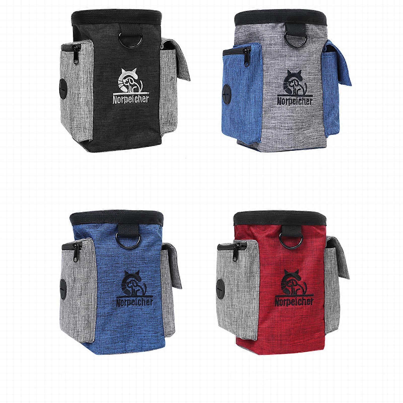 Multi-Function Dog Training Treat Puuch, Pet Treat Bag com cinto de cintura 100% novo