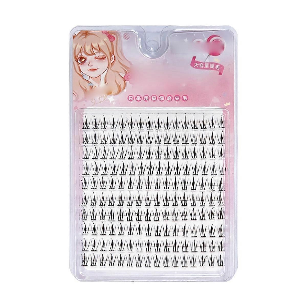 Individuele wimpers DIY wimperclusters Natuurlijke nepwimpers Wimperclusters Wimpers