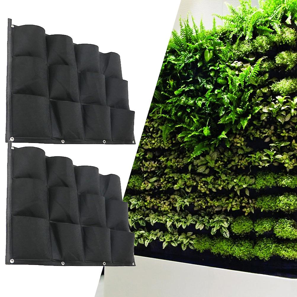 24 Pocket Vertical Planting Bag Wall Hanging