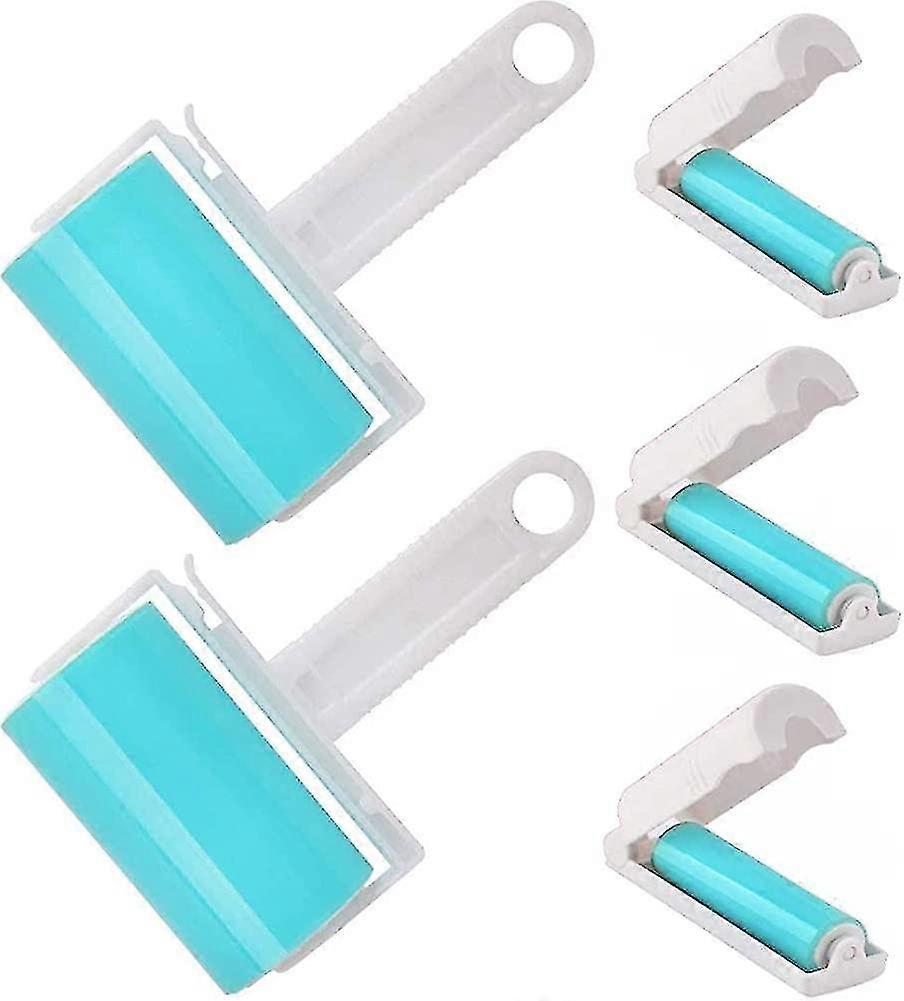 Sticky Lint Roller 4 Pack, Reusablewashable Lint Roller Pet Remover