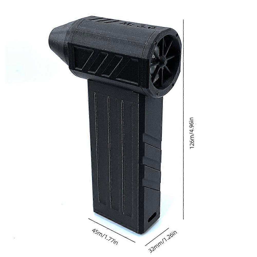 Mini Turbo Jet Fan Speed Adjustable Duct Fan 110000Rpm Portable Turbo Fan 45M/S Turbo Violent Fan High-Performance Brushless Mo
