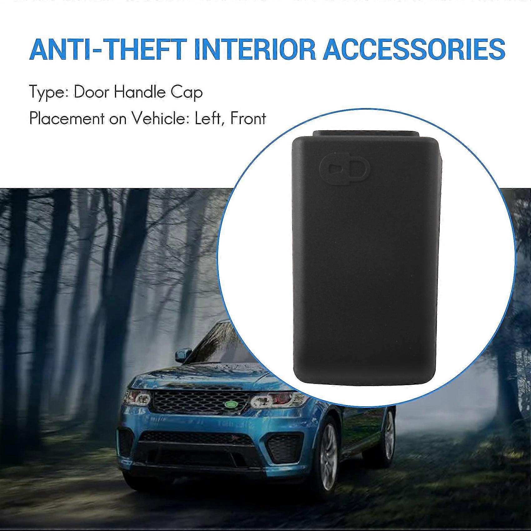 Front Left Black Door Handle Cap Cover For 2 4 3 Lr2 Lr3 Cxj500050