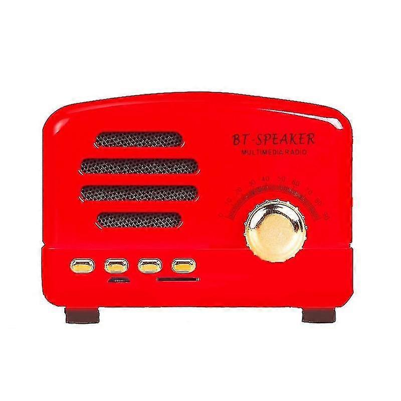 Bt01 Retro Mini Bluetooth Speaker Blue