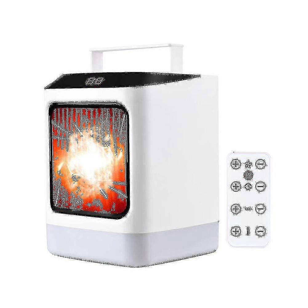 2023 New Heater Ptc Ceramic Heating Heater Portable Cooling And Heating Fan Intelligent Constant Temperature Heater