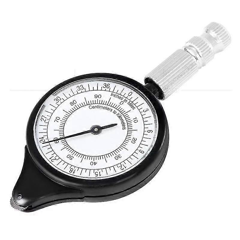 Mini Outdoor Map Measuring Instrument, Distance Calculator, Surveying And Mapping Tool, Metal Wheel Used As A Gauge