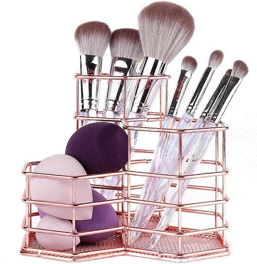 Metal Mesh Makeup Storage Box Storage Pencils