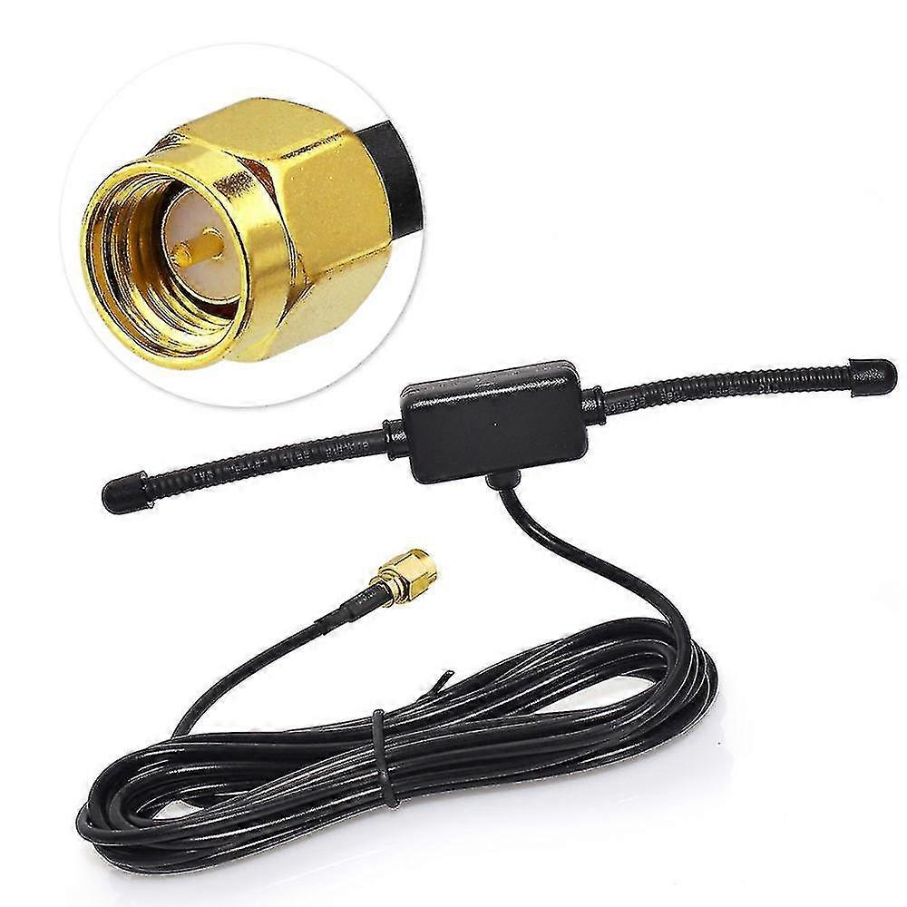 Superbat Dab / dab + voiture Radios Antenne Amplifiée interne en verre Dab Car Aerial pour Clarion Dab302e