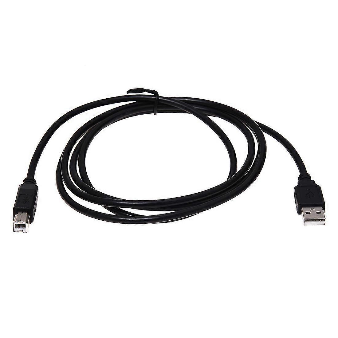 For Pixma Usb 2.0 Printer Cable Cord A-b 1.8m
