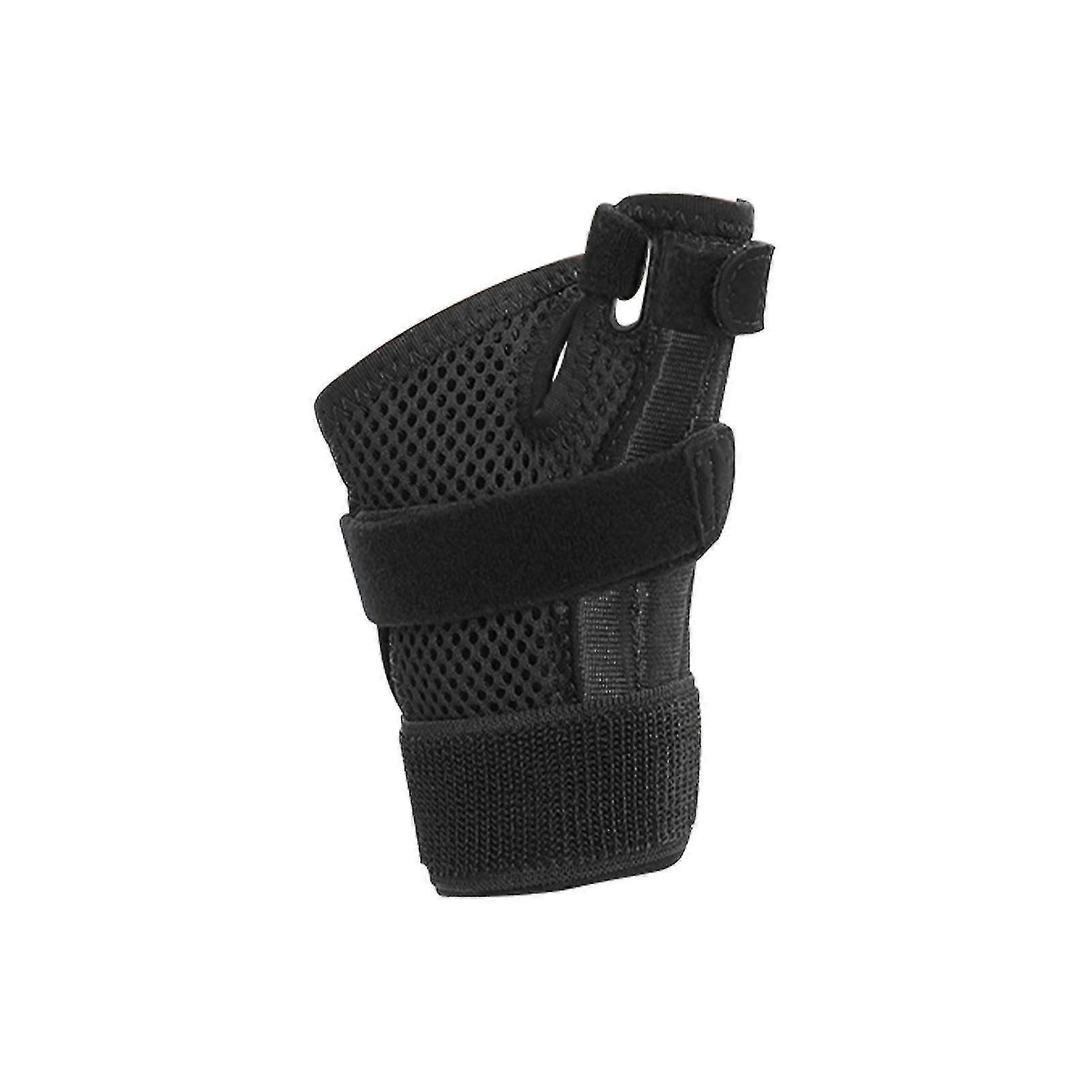 1pc Thumb Wrist Stabilizer Breathable Compression Adjustable Left Right Hand Thumb Protection Wrist Wrap Recovery Use