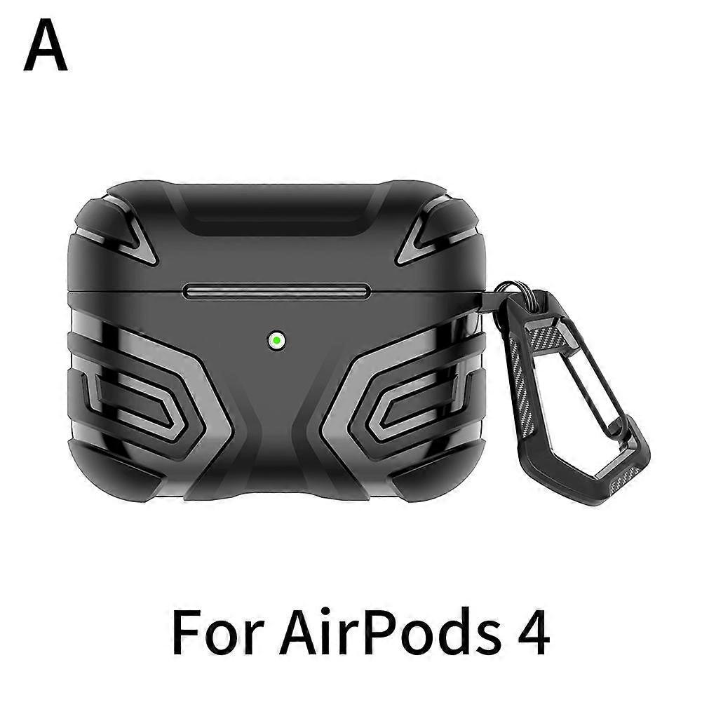 For AirPods 4 Protective Case Apple Bluetooth Earphone TPU Protective Case