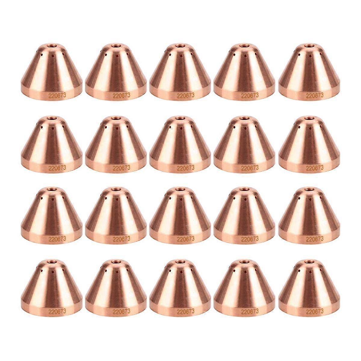 20Pcs 220673 Plasma Shield Fit for 45 Cutting Torch Consumable
