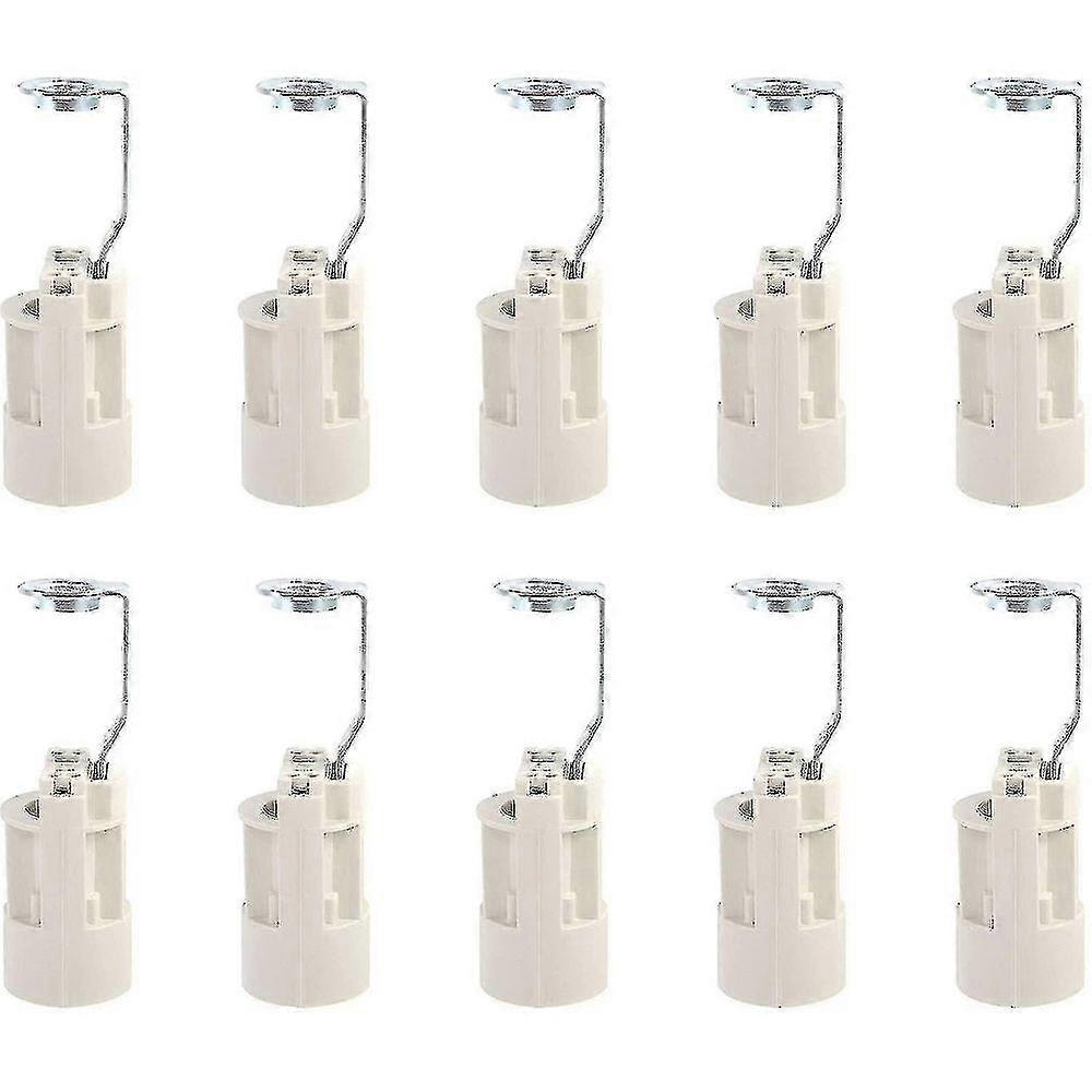 10 Pcs E14 Bulb Base Adjustable E14 Lamp Sockets Converter E14 Sockets Candle Lamp Holder