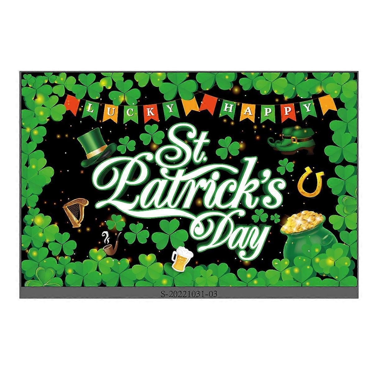 St. Patrick's Polyester Flag - Ideal for Pub Decor