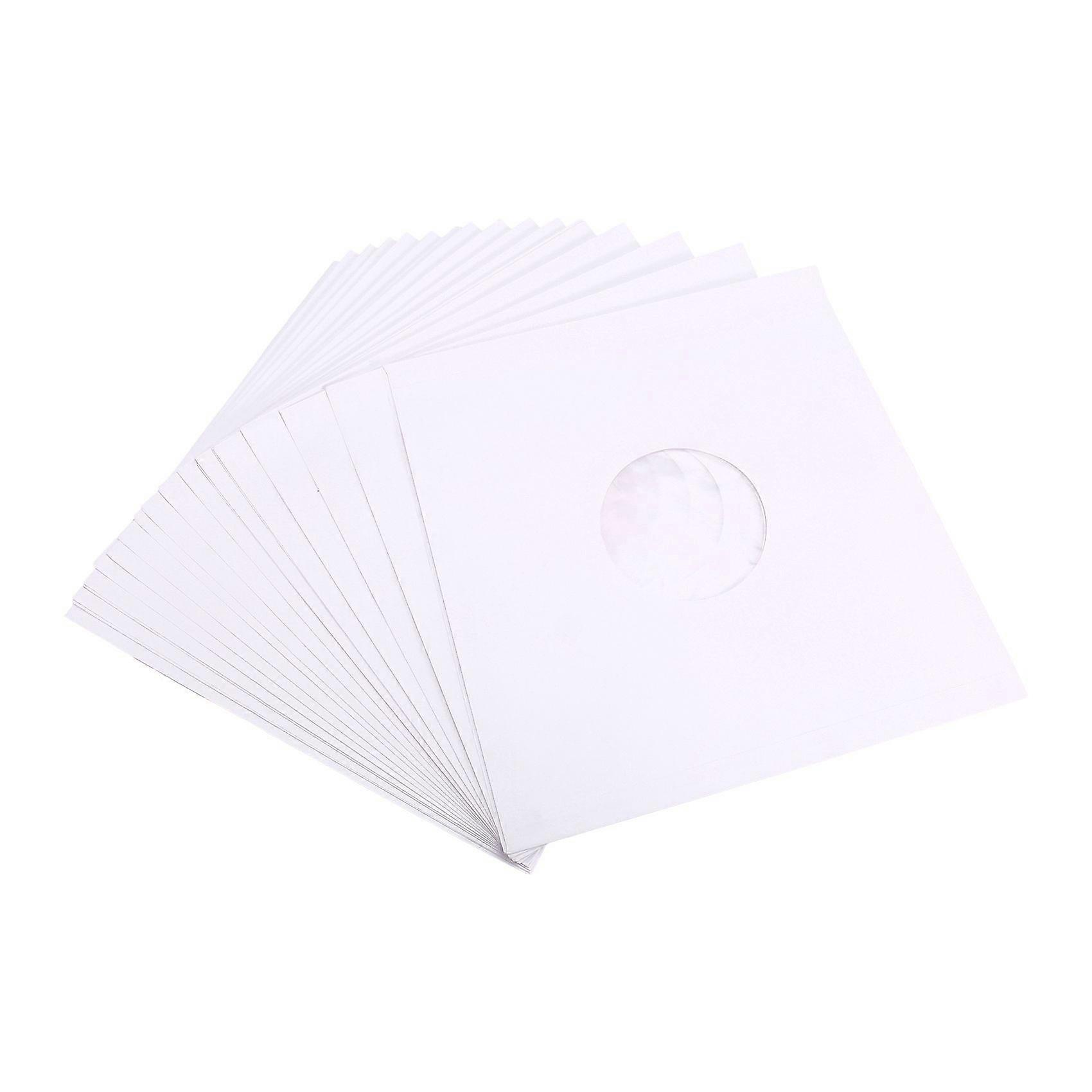 20Pcs 12inch Vinyl Record Cover Paper Anti-Static Dust-Proof CD Player Protective Case with Inner B