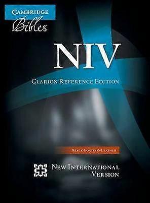 NIV Clarion Reference Bible Black Edge-lined Goatskin Leather NI486:XE