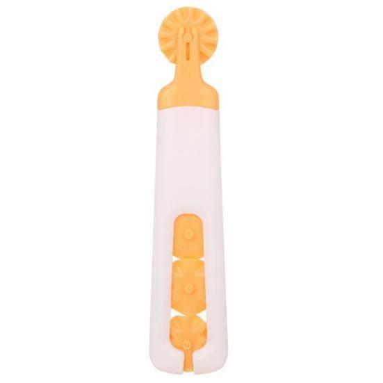Roller Docker Dough Cutter Tool Food Grade BPA Free Mini Size Lightweight DIY Wave Dough Cutting Tool Kitchen Accessories