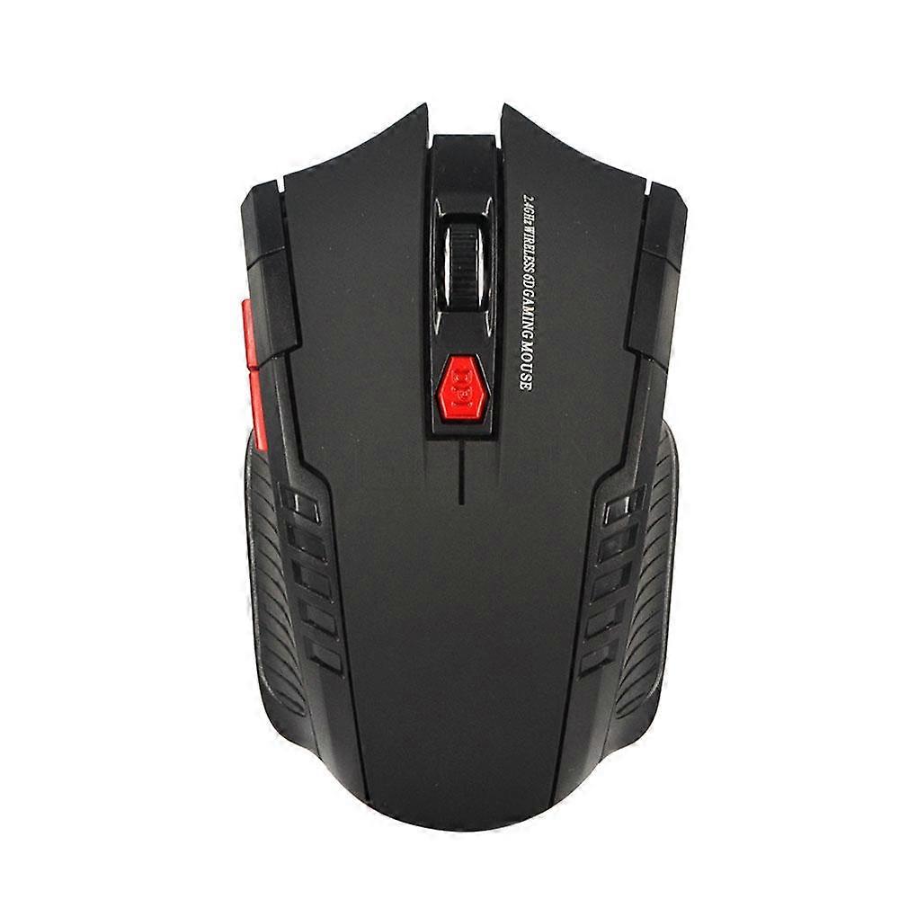 2.4G Wireless Mouse Game Mouse with USB Receiver 6 Buttons Professional Optical Mice for Laptop PC Keyboard