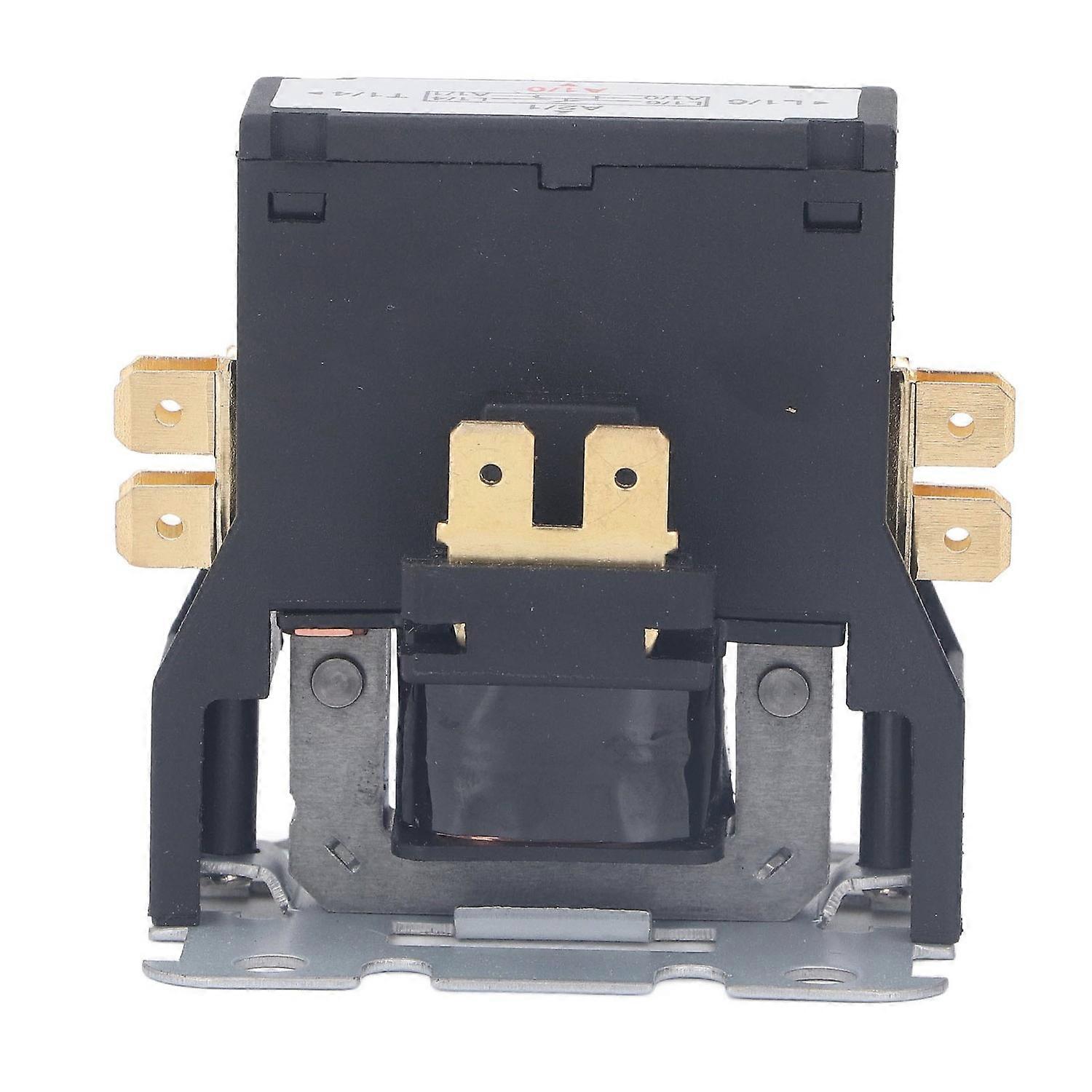 HVAC Contactor Single Pole 25A for Air Conditioner Condenser Compressor Replacement Switch 240V 