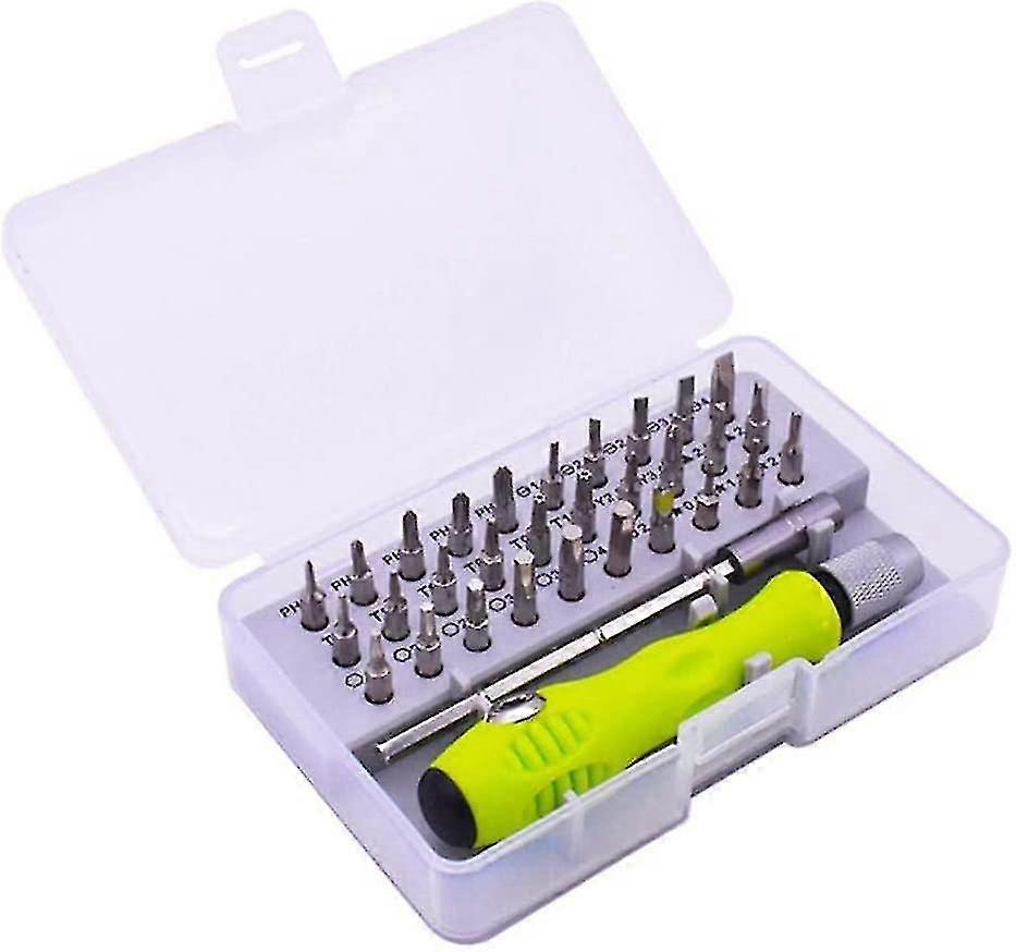 32 Pieces Screwdriver Kit Portable Precision Screwdriver Repair Tools For Phone, Computer, Toys, Glasses, Watches Etc