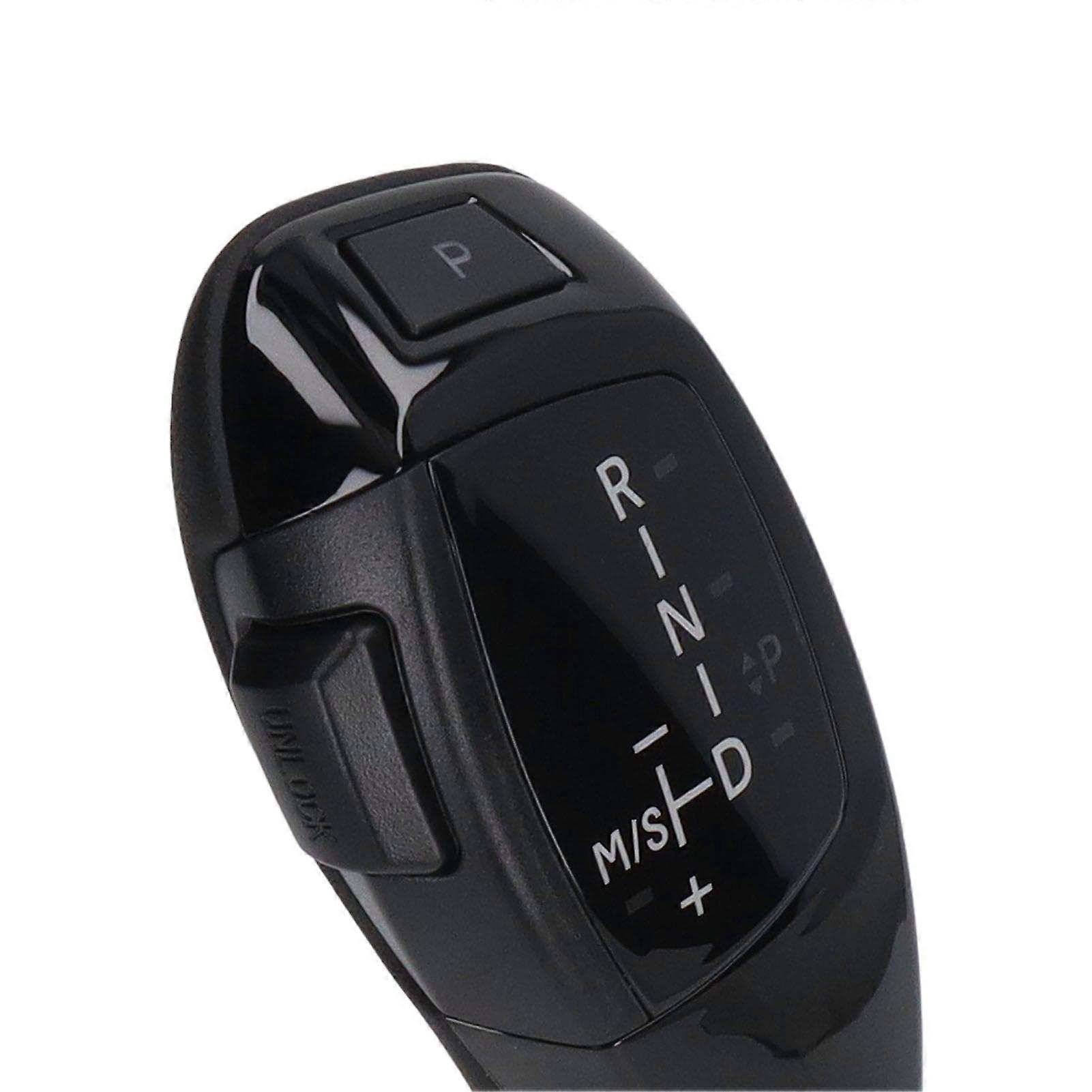 LED Automatic Gear Shift Knob Left Drive Side Red Button Smooth Replacement for X3 E83 20042010 Electrosilvering