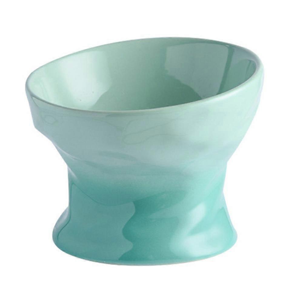 Gradient ColorBowl Ceramic High Feet To Protect Cervical Spine
