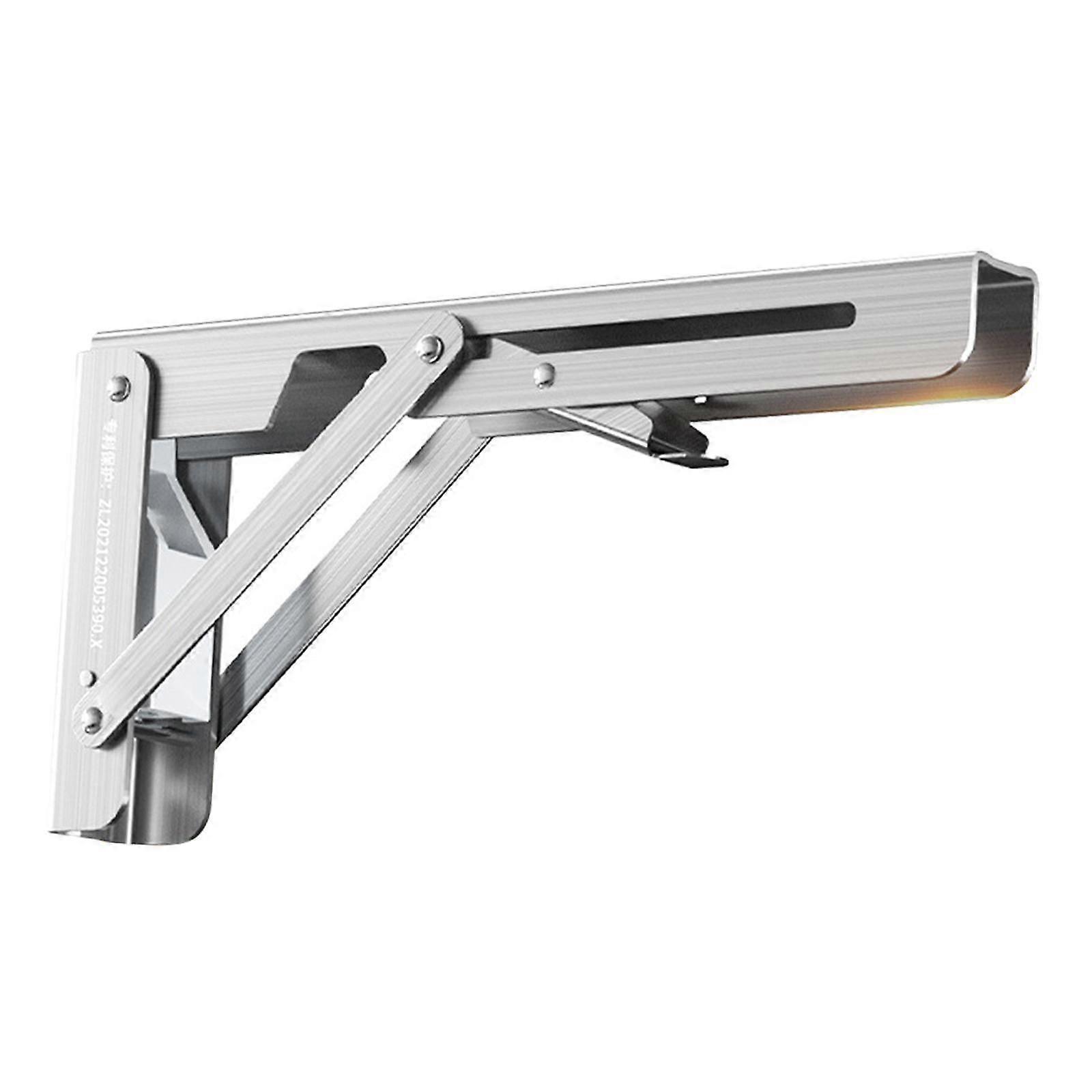 Foldable Bracket Space Saving Foldable for Wall Table Triangle Shelf Bracket 10inch