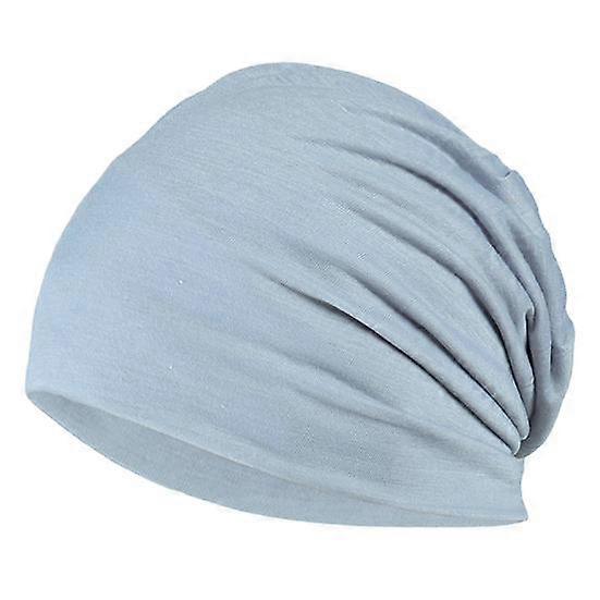Spring Fall Skull Beanie Baggy Unisex Solid Color Elastic Thin Protective Street Dance Brimless Running Beanie Hat Headwear