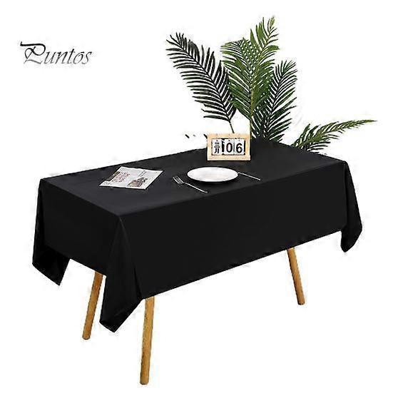 Disposable Tablecloth PE Material Thick Rectangular Table Cloth Easy to Use Solid Color Table Cover Birthday Party Decoration