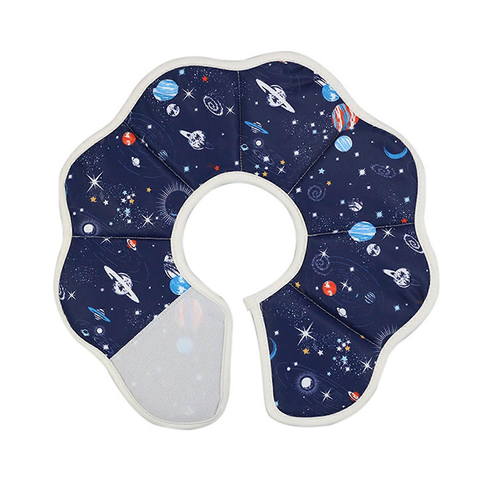 for Cat Recovery Collar Soft Foldable Pet Cone Collar Waterproof Protective Adjustable Fasteners Collar for Cat and Pupp M