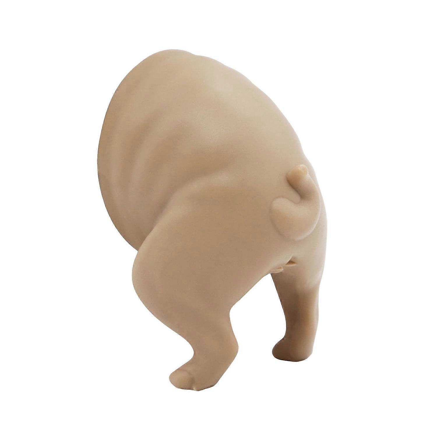 Pooping Dog Butt Toothpaste Topper Universal Easy to Install Funny Toothpaste Dispenser Cap Bathroom