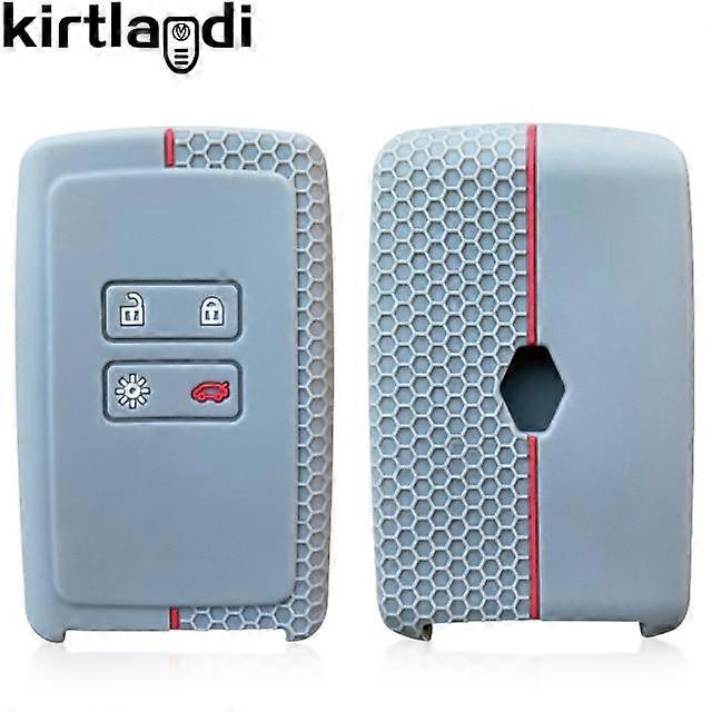 Silicone Key Cover Case For Renault Captur Megane Talisman Espace Clio Zoe Koleos Scenic 4 Arkana For Dacia Sandero Card Remote