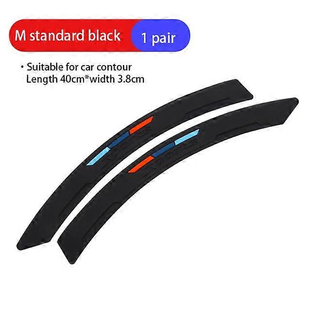 Anti -Collision Fender Flare Wheel Eyebrow Lip Rim Protector Rubber Car Sticker Edge Guard Rubber Bumper Protection