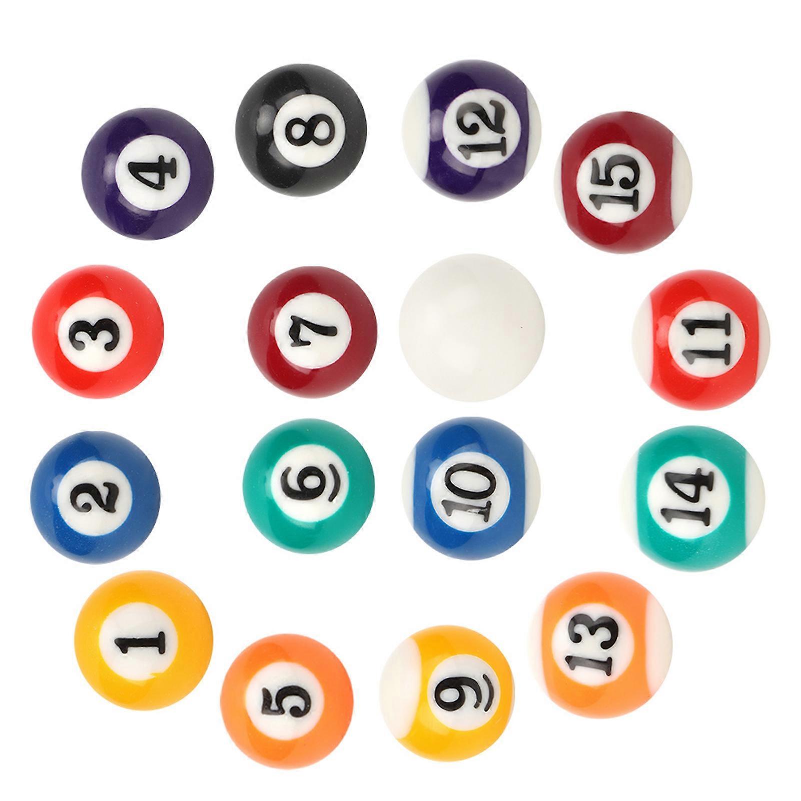 Eco-friendly Resin Mini Billiard Balls