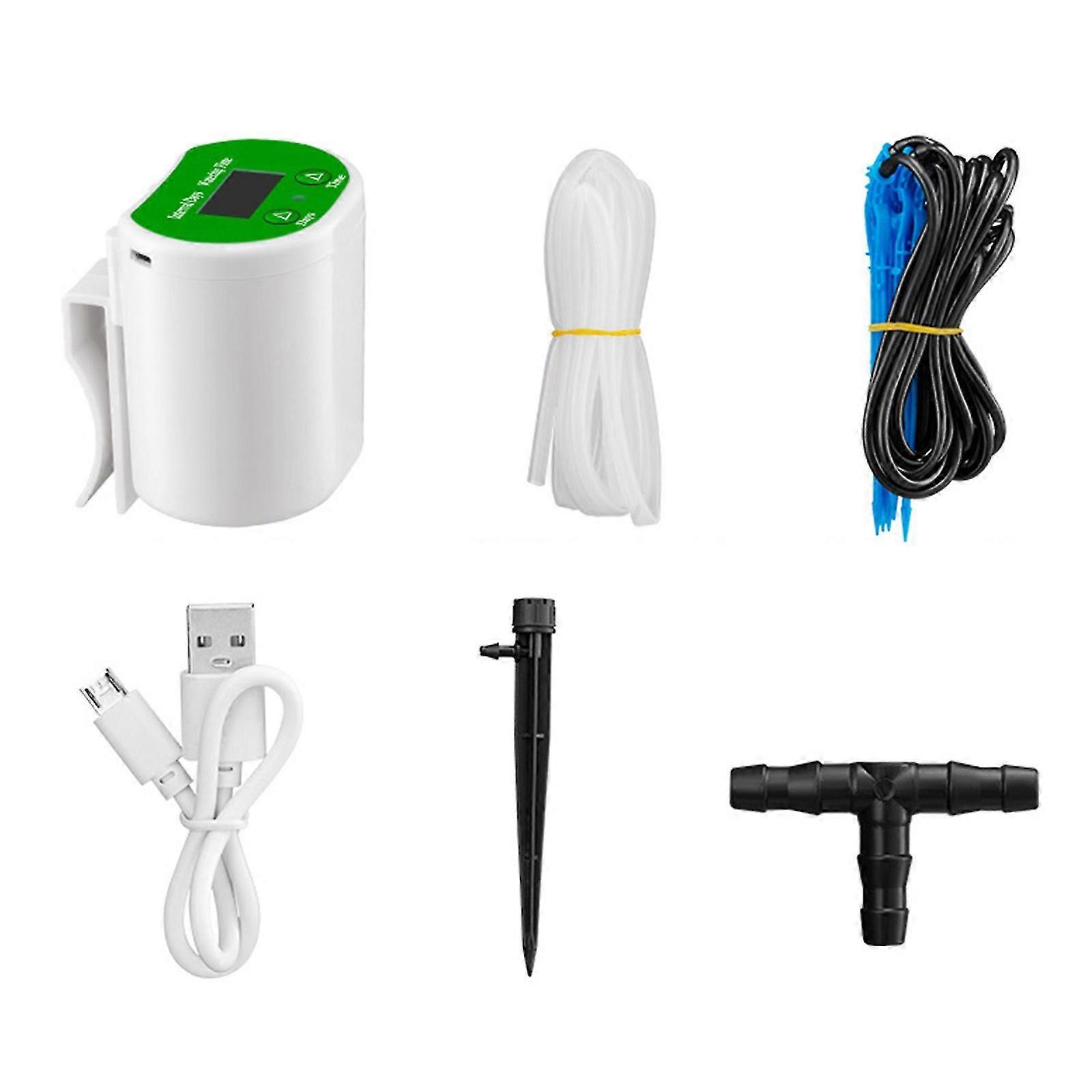 Indoor Automatic Watering System With Usb Charger, Drip Irrigation Kit, Automatic Watering