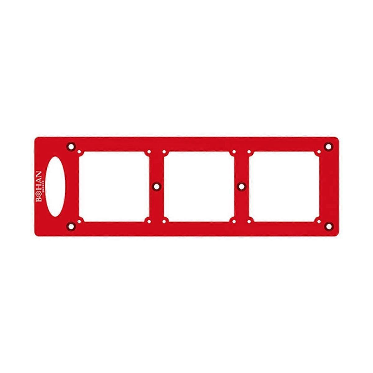 Switch Socket Bottom 86 Box Slotted Scribing Template Tool Opening Hole Decoration Tool Template El