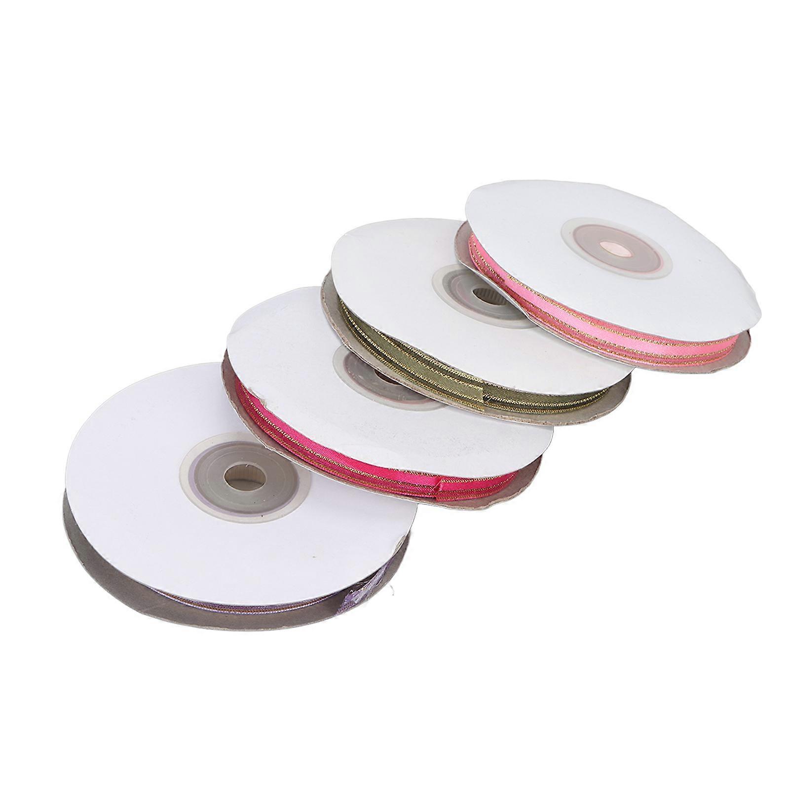 Stylish Sheer Chiffon Ribbon, Easy To Use Flexible Use For Gift Boxes, Chocolate Bags, Wedding Bouquets (Bright In Color, Does Not Fade After Machine