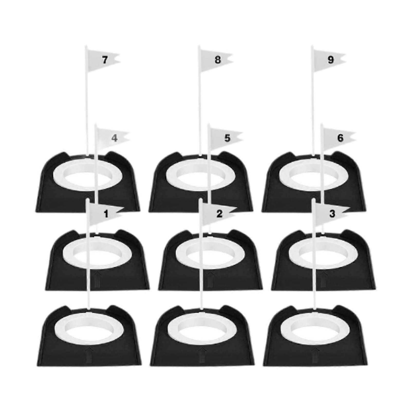 Golf Putting Cups and Flags Golf Accessories Removable Golf Putting Hole Cup