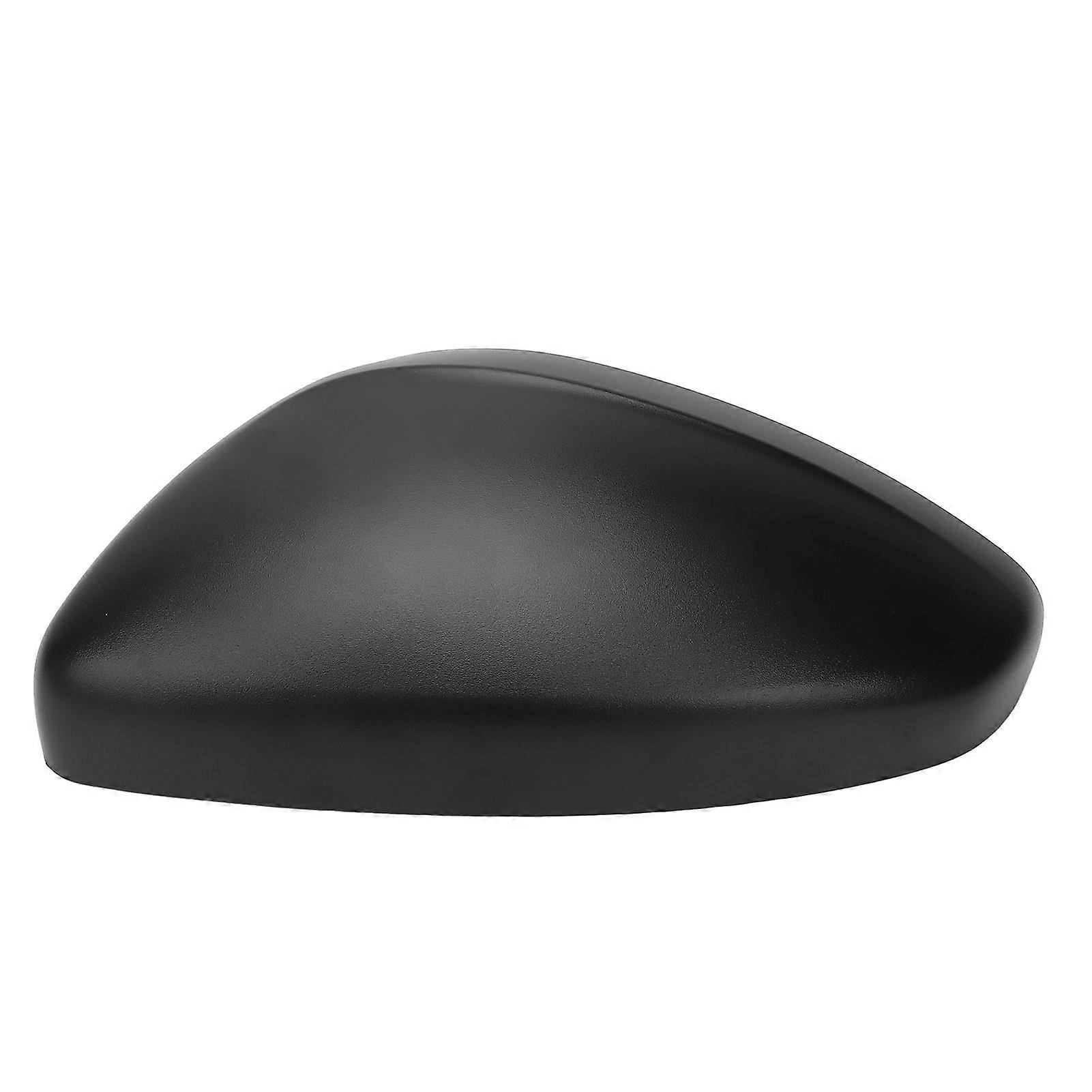 Rearview Mirror Cap Black ABS Scratch-Proof Cover Front Left